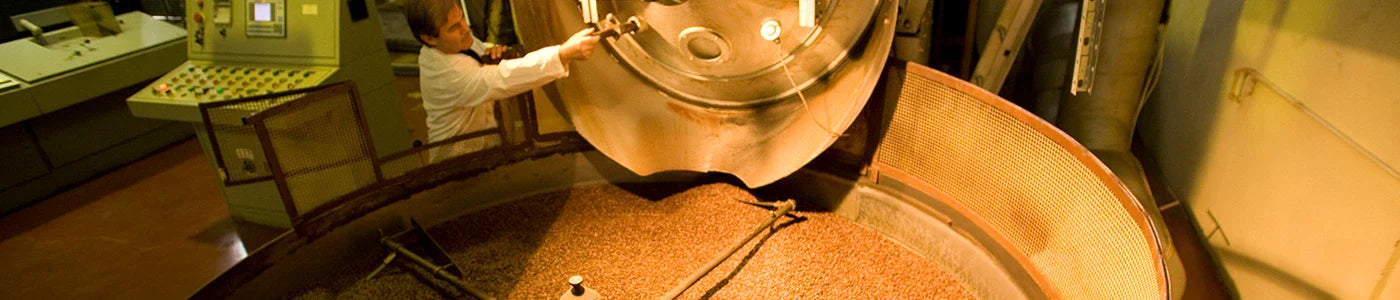 Espressobohnen Rösten bei Caffe Trombetta