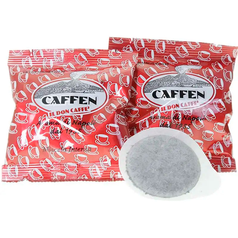 intensa ese cialde mit kräftigem espresso aus nepel von caffen