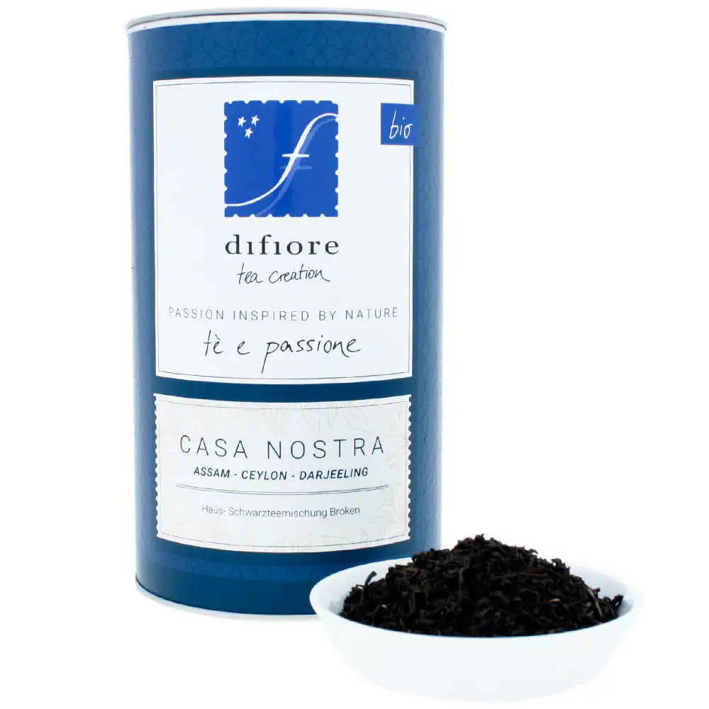 casa nostra schwarztee bio difiore buon gusto