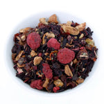 bio fruechtetee rossino mit himbeeren 