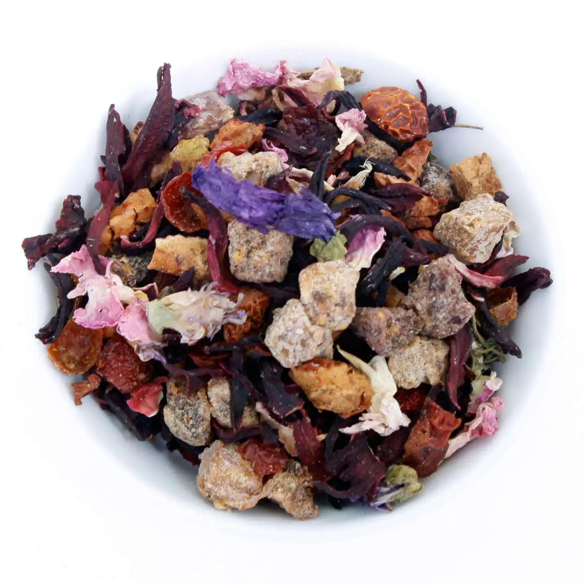 fruechtetee aus biologischem anbau von difiore tea creation