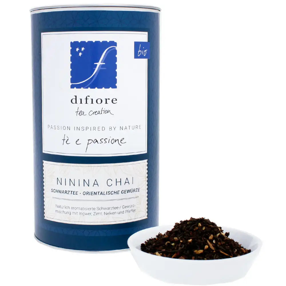 bio chai tee in der dose difiore tea creation