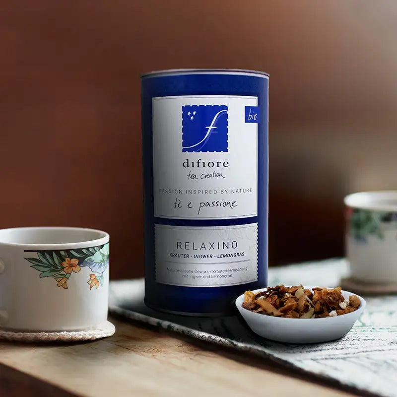 bio kräutertee relaxino von difiore tea creation