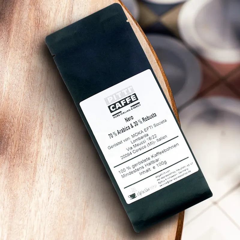pitti caffe probierpaket mit 100g espressobohnen zum testen 