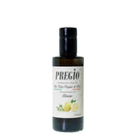 flache olivenoel mit zitronenaroma