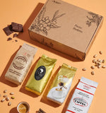 espressobohnen probierpaket tesori di barista - süditalienische Espressomischungen zum testen und verschenken